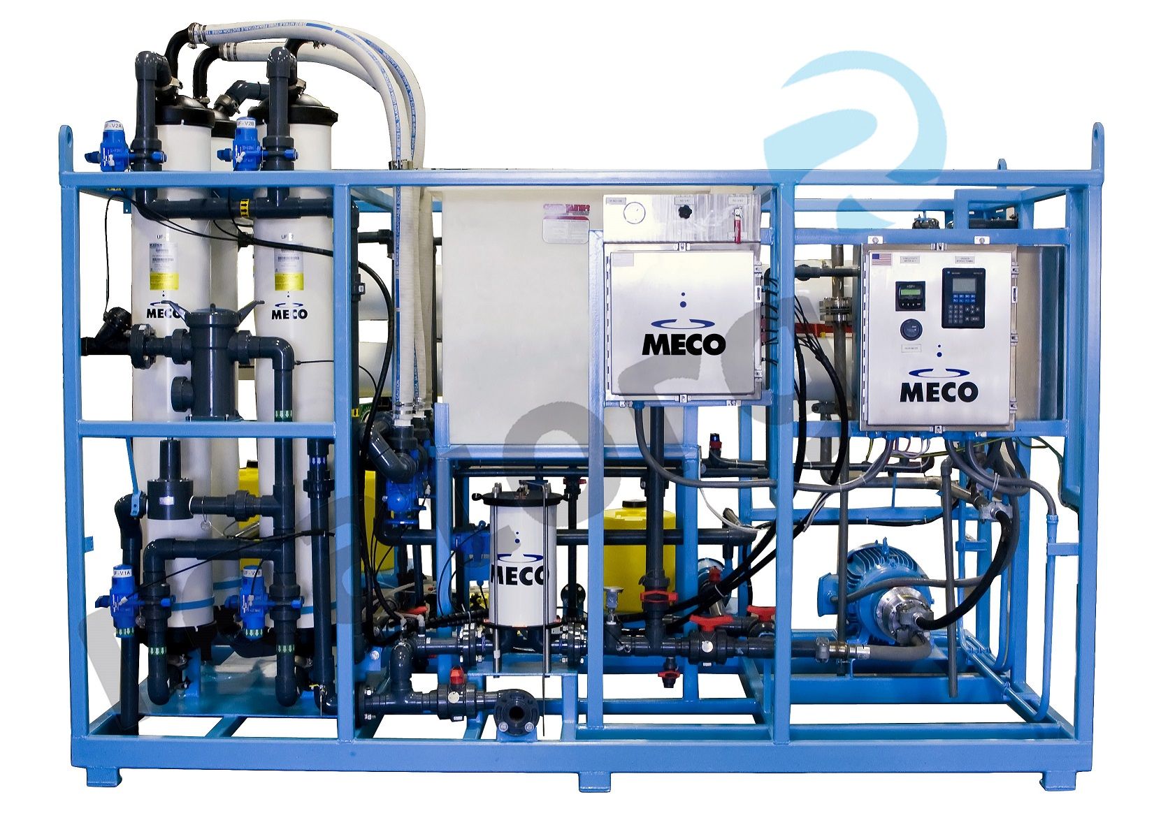 Combined installation of ultrafiltration and reverse osmosis MECO UFIW300