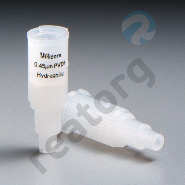 Нестерильные шприцевые фильтры с мембраной Durapore® (PVDF) 0,22 мкм, 4 мм, 100 шт/уп