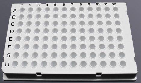 Планшеты, 0.1ml 96 well PCR plate, full skirt, White tube, BioRad,150/pk, PP-96-FS-0100-WW Labselect