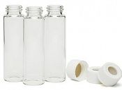 Виалы с завинч.кр с отв-м 100шт/уп Strg Vial Kit,  12mL,  19x65Clear,  15-425Cap,  5183-4332 Agilent