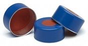 Крышки обжимные алюм. Blue crmp cap 11mm, FEP/Rub septa 100/PK, 5181-1215 Agilent