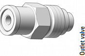 Клапан выпускной Bio-inert outlet ball valve, G5611-60067 Agilent