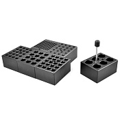 Блок нагревательный для WD310, 0,2мл; 64 отверстия, 6 x 17 мм, WIGGENS 179300-01