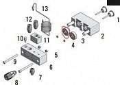 Опорное кольцо Support Ring Wash Assembly, 01018-60027, Agilent