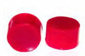 13-425 Red Closed Top PP Cap. 100pcs/pk.
