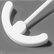 Насадка якорная, SS 316L с PTFE покрытием, D=80mm, L=500mm, 5.350.8.2 Wiggens