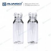 Виалы, 2 мл, 9-425, прозр, 12х32 мм, винт, со стекл микровставкой 0,2 мл, 100/pk, C0000127 ALWSCI