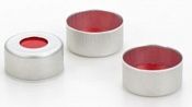 Крышки обжимные алюм. 11mm crimp cap,  PTFE/S/PTFE septa 100/PK,  5181-1211 Agilent