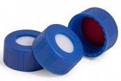 Крышка винтовая с септой BND Blue Scr Cap PTFE/Wht Si septa 100pk, 5190-7021 Agilent