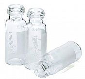 Виалы под винтовую крышку прозр. Vial, screw, 2ml, clr, WrtOn, cert, 1000CS,  5183-2068,  Agilent