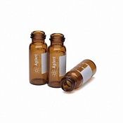 Виалы винтовые с крышками темн.стекло Screw Cap Vial, Cap/Septa Kit  500EA, 5182-0737 Agilent