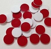 Септы для завинч. крышек Septa, PTFE/white silicone, 8.7mm 100/pk, 5182-0730 Agilent