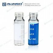 Виалы, 4 мл, прозр, 15х45 мм, винтовые,  13-425, 100/pk, C0000025 ALWSCI