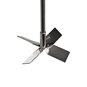 Насадка 4-х лопастная SS 316L, D=100mm, L=800mm, 9014 Wiggens