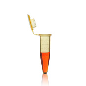 Микроцентрифужные пробирки, 1.5 мл, оранж, плоск крышка, конич, нестерил, 5000/уп, PK00124O Pekybio