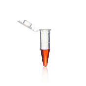 Микроцентрифужные пробирки, 1.5 мл, прозрач, плоск крыш, конич, нестерил, 5000/уп, PK00124 Pekybio