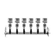 Система для фильтрации BioVac643, 6х300 мл воронки, материал воронок SS316, Wiggens 167111-63