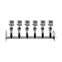 Система для фильтрации BioVac643, 6х300 мл воронки, материал воронок SS316, Wiggens 167111-63