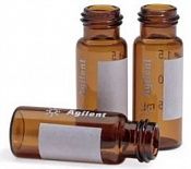 Виалы под завинч.крышку темн.стекло Amber 2mL Screw Vial w/wrt-on 10, 000pk, 5190-6115 Agilent