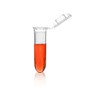 Микроцентрифужные пробирки, 2 мл, крышка защелк,круглое дно, полупрозрач, 5000/уп, PK00529 Pekybio