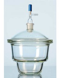 Вакуум-эксикатор стеклянный с краном, 239 мм, NS24/29, DN150, 247825703 Duran 9042131