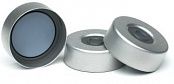 Крышки алюм. обжимные Hdspc Al crmp cap, PTFE/btyl, 20mm,100PK, 5183-4479 Agilent