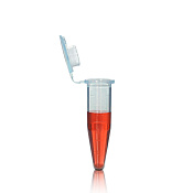 Микроцентрифужные пробирки, 1.5 мл, синие, плоск крышка, конич, нестерил, 5000/уп, PK00124B Pekybio