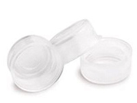 Крышки для виал без отверстия 100шт/уп 13-425 White Closed Top Cap, PTFE/Si, 5183-4301 Agilent
