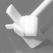 Насадка 4-х лопастная SS 316L с покрытием из PTFE, D=70mm, L=550mm, 5.255.10.2