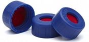 Крышки завинч. с септой Blue screw cap, PTFE sil/PTFE spta, 500pk,  5185-5862 Agilent