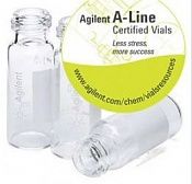 Виалы под винтовую крышку Vial, A-Line, Screw, Wrt-on, Clr, 2mL, 100/pk, 5190-9589 Agilent