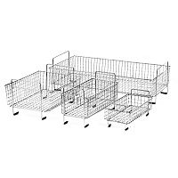 Корзина для бани ультразвуковой 10 л, нерж.сталь, U10110