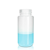 Бутылка, 500 мл, PP, для реагентов, широкое горло, прозрачная, нестерил, 100/уп, PK00463